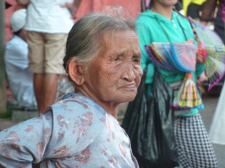 Hoi An Vietnam old lady most experienced