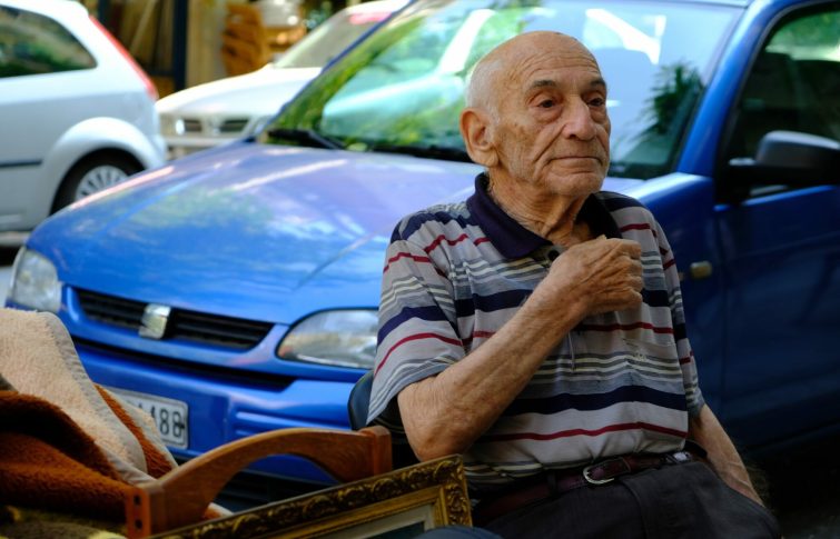 North of Greece Thessaloniki Man in philosophy