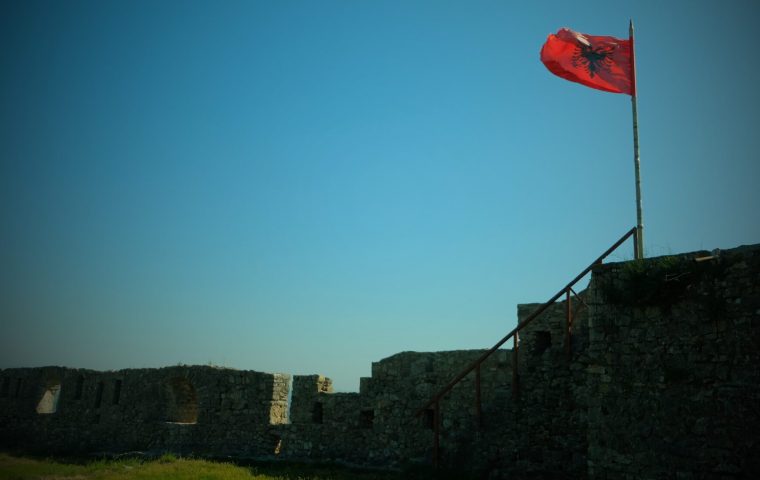 albanian flag, Albania, country, nation, albanian nation