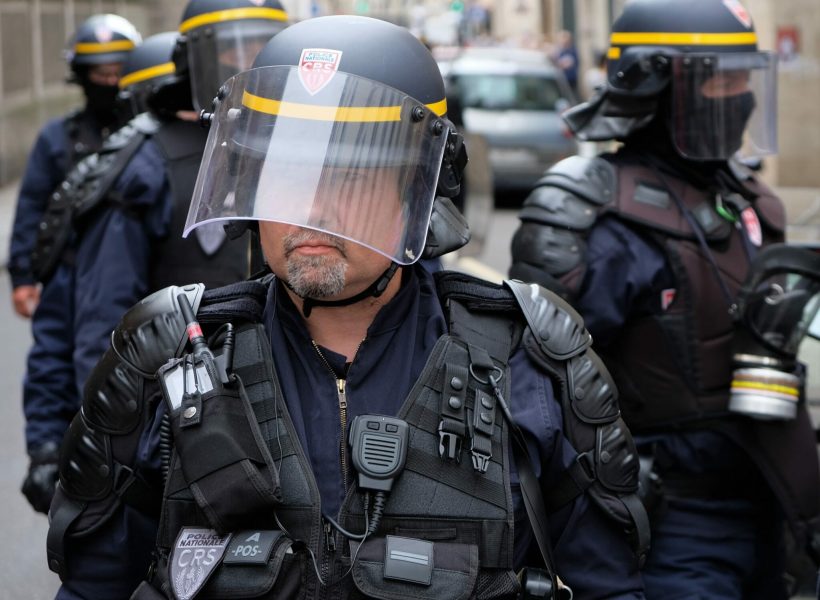 demonstration, paris france, anti-discrimination, equal opportunities, equality, fighting, man, power, police, uniform, helmet